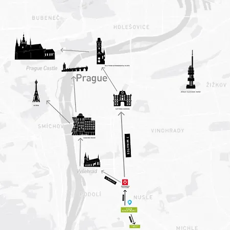 1bdr Dazzling Only 8 Min To Wenceslas Square Appartement *